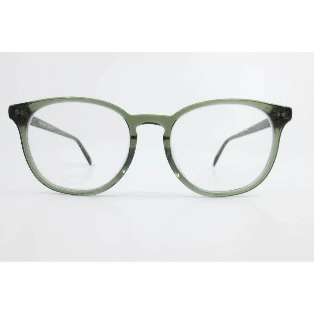 Warby Parker Carlton Eyeglasses Sage Green Round Frames 52-18-145 W 714